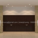 Thiết kế phương án trang trí cửa phòng tiệc Trung tâm hội nghị Quốc gia